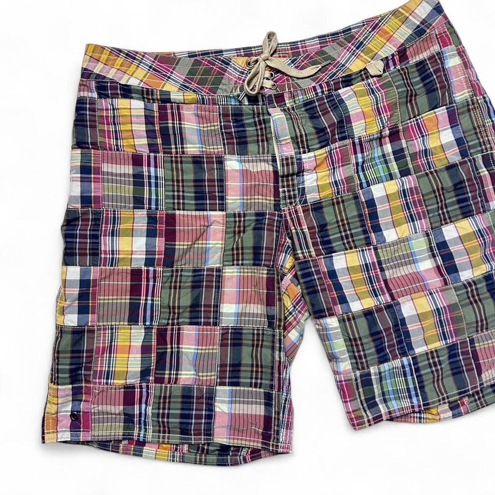 Polo Ralph Lauren Madras Multicolor Plaid Men’s Shorts - Picture 2 of 6